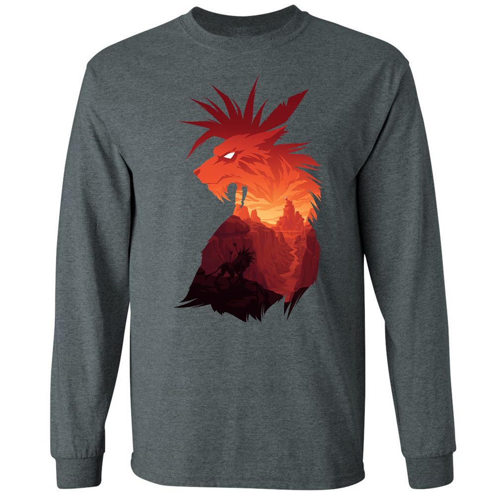 Long Sleeve T-Shirt - 8BLT1LVK - Dark Heather - 15