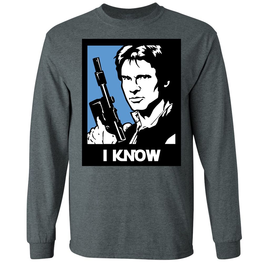 Long Sleeve T-Shirt - ADHCWV9S - Dark Heather - 15