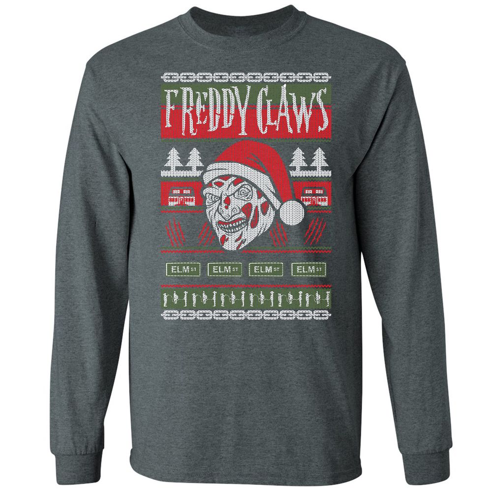 Long Sleeve T-Shirt - KRASTKGE - Dark Heather - 15