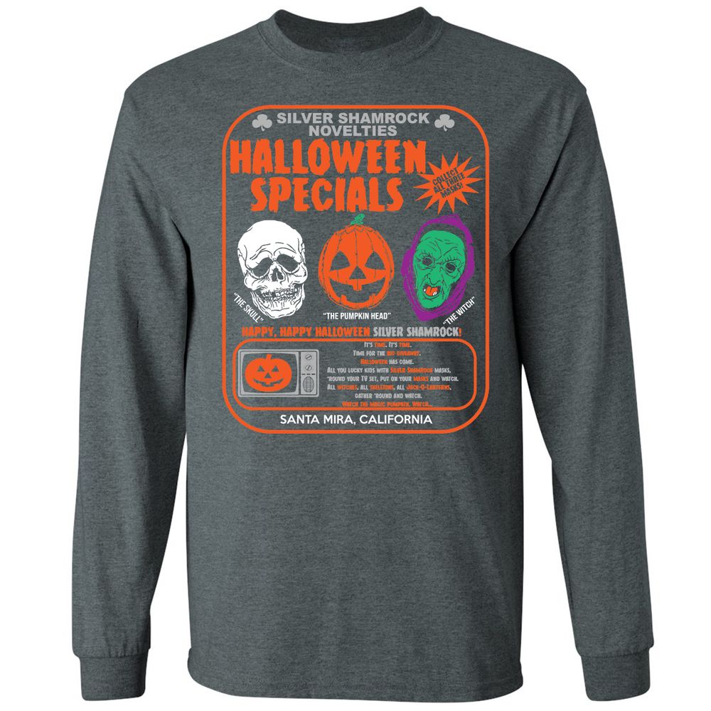 Long Sleeve T-Shirt - UJ2FVK4X - Dark Heather - 15