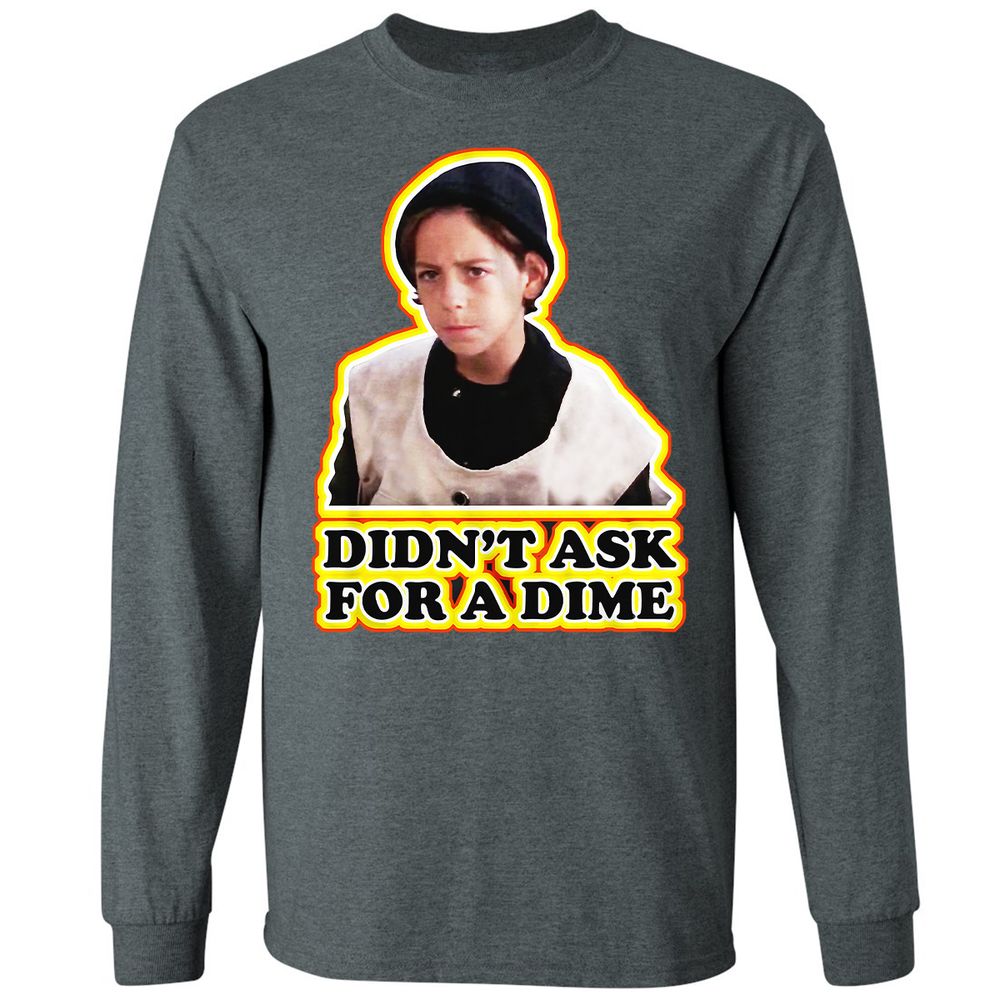 Long Sleeve T-Shirt - A9ZH8JLH - Dark Heather - 15