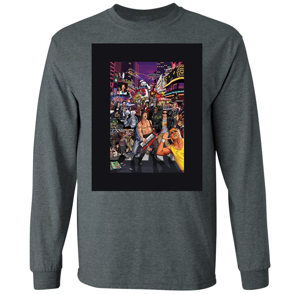 Long Sleeve T-Shirt - V1JUW73C - Dark Heather - 15