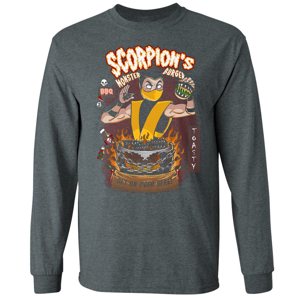 Long Sleeve T-Shirt - 9NJAG53A - Dark Heather - 15