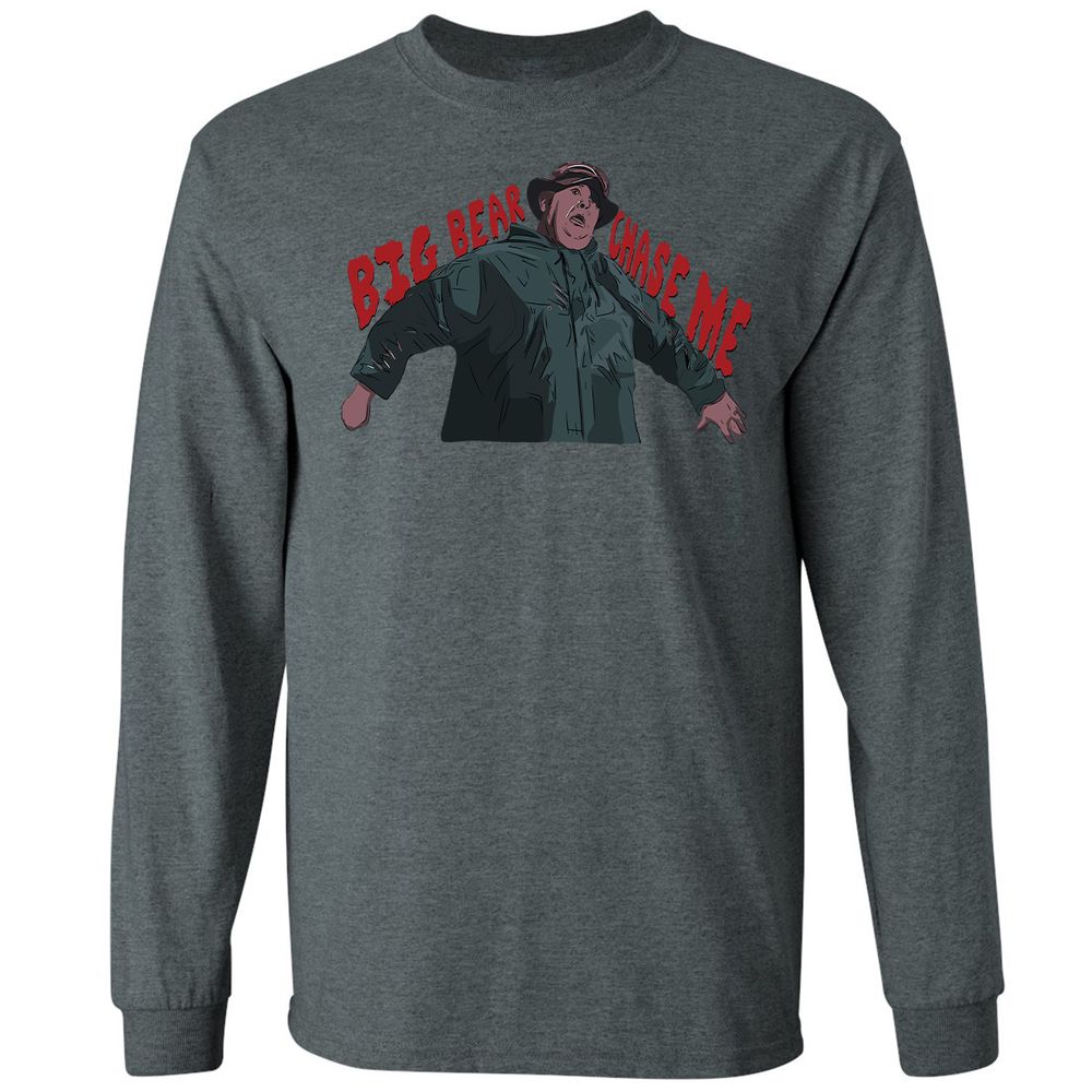 Long Sleeve T-Shirt - U9YVT1F7 - Dark Heather - 15