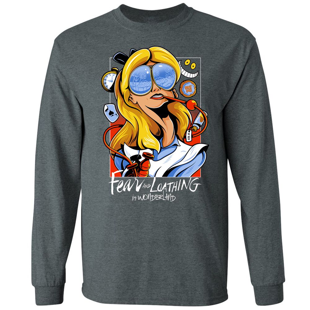 Long Sleeve T-Shirt - GC29Q91A - Dark Heather - 15