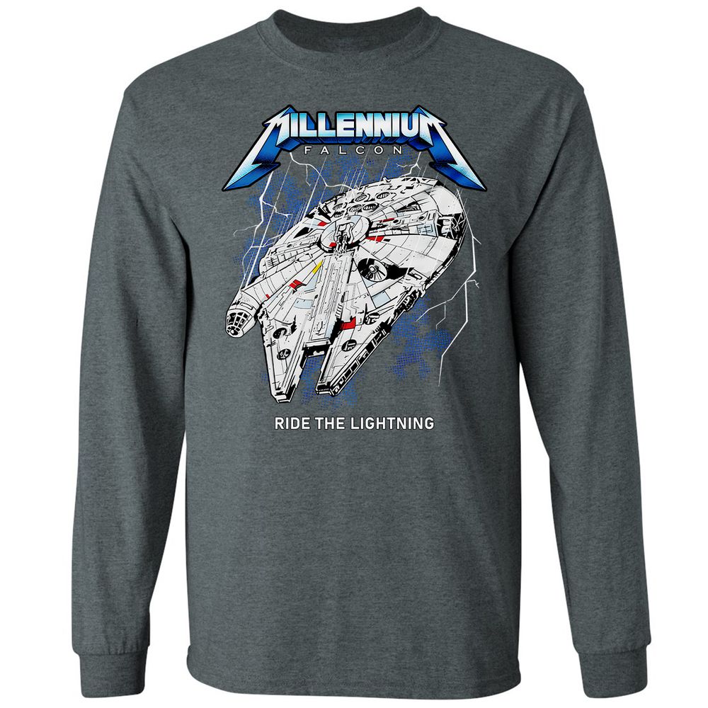 Long Sleeve T-Shirt - TRSY77BW - Dark Heather - 15