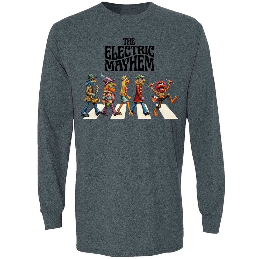 Long Sleeve T-Shirt - E372YMD7 - Dark Heather - 15