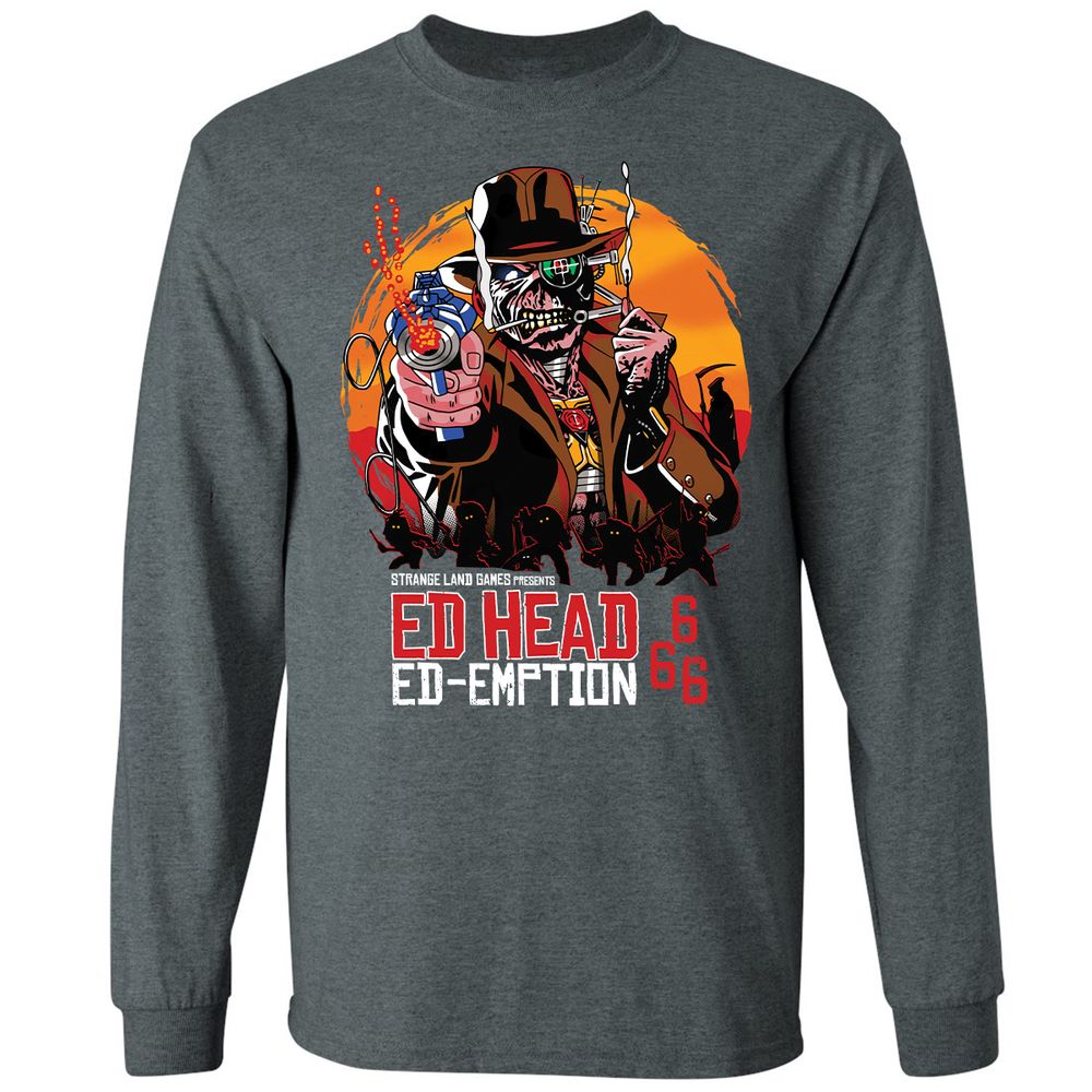 Long Sleeve T-Shirt - 3K6YAQ3M - Dark Heather - 15
