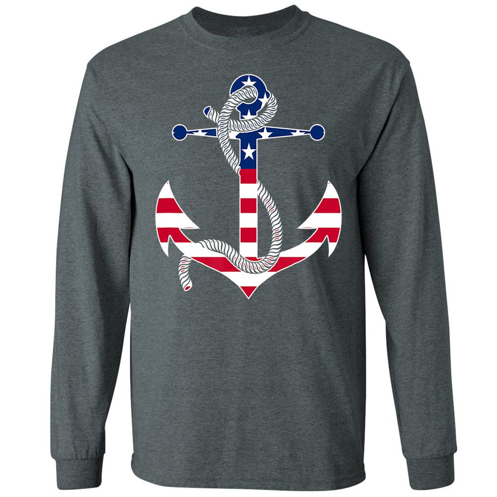 Long Sleeve T-Shirt - MRDD36MQ - Dark Heather - 15