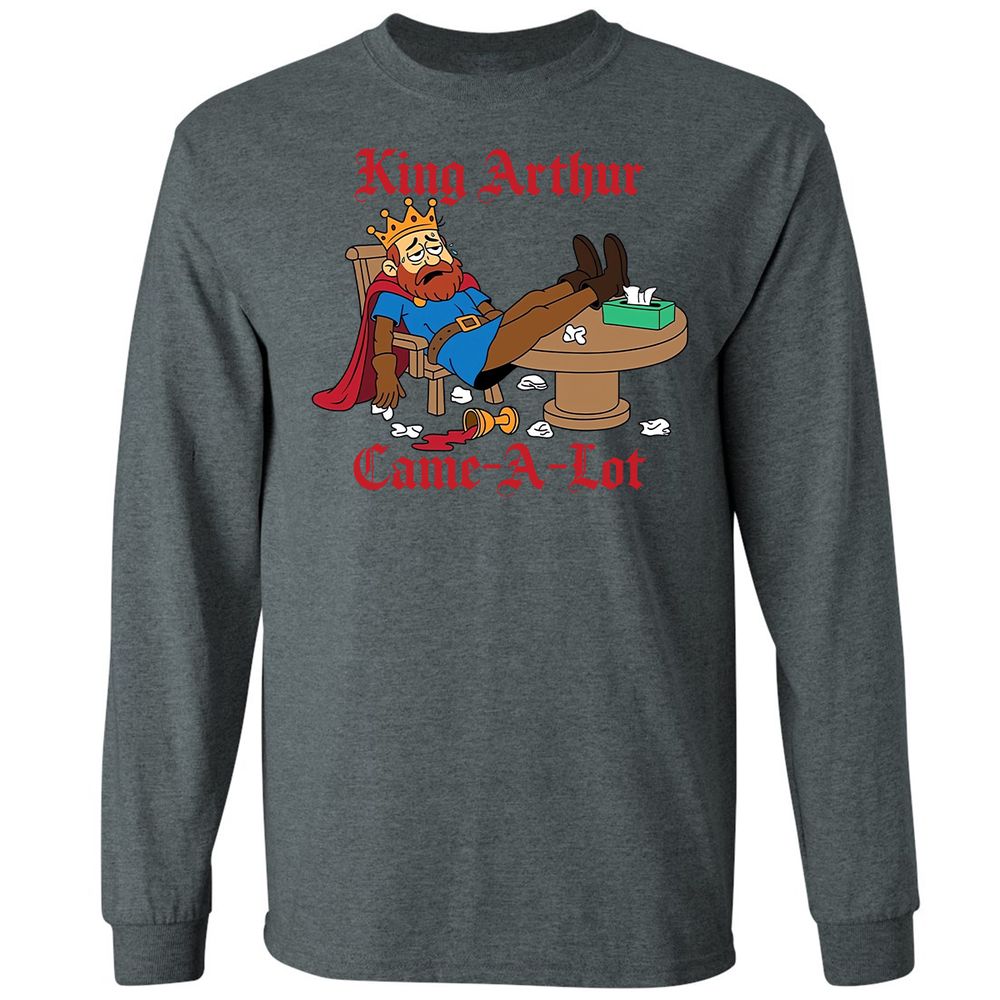 Arthur Came A Lot - Dark Heather - 15