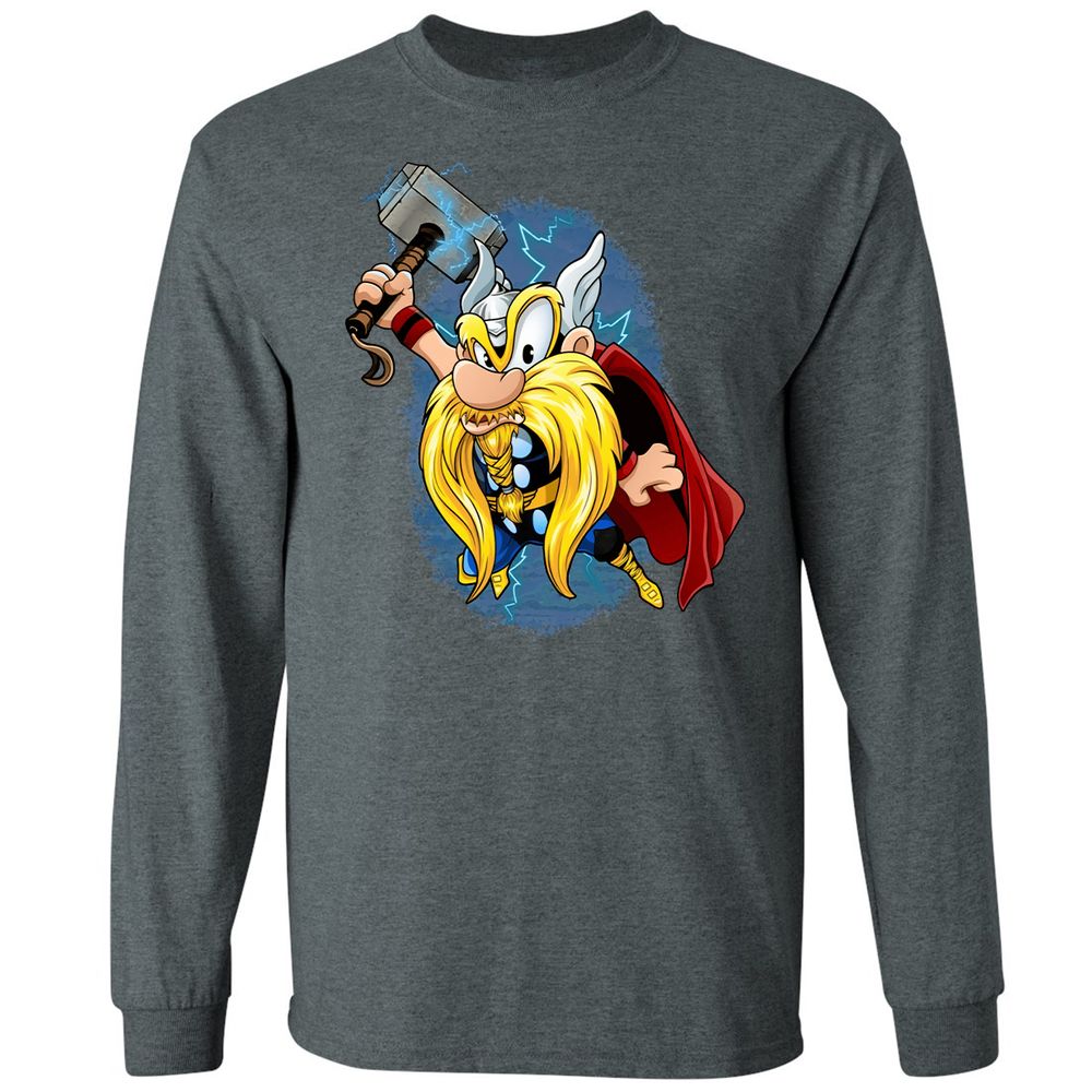 Long Sleeve T-Shirt - 8RT18GB1 - Dark Heather - 15