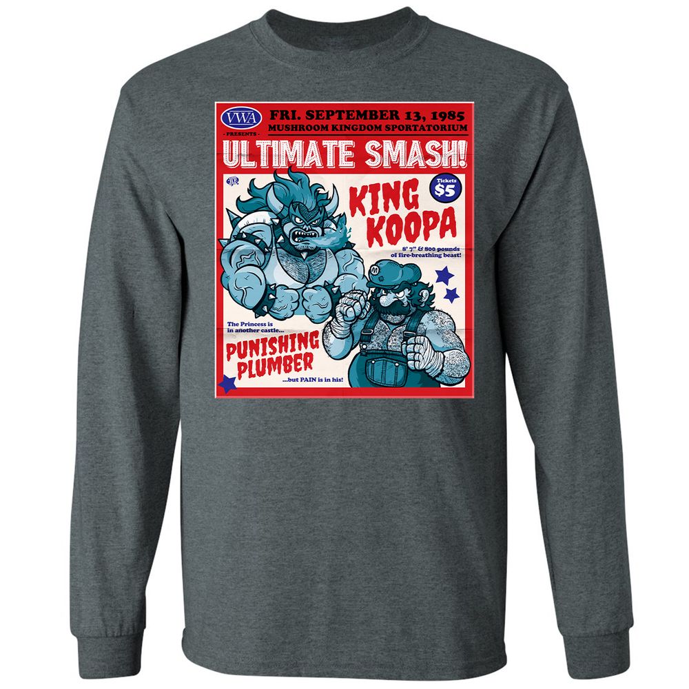 Long Sleeve T-Shirt - NQQ6E1VA - Dark Heather - 15