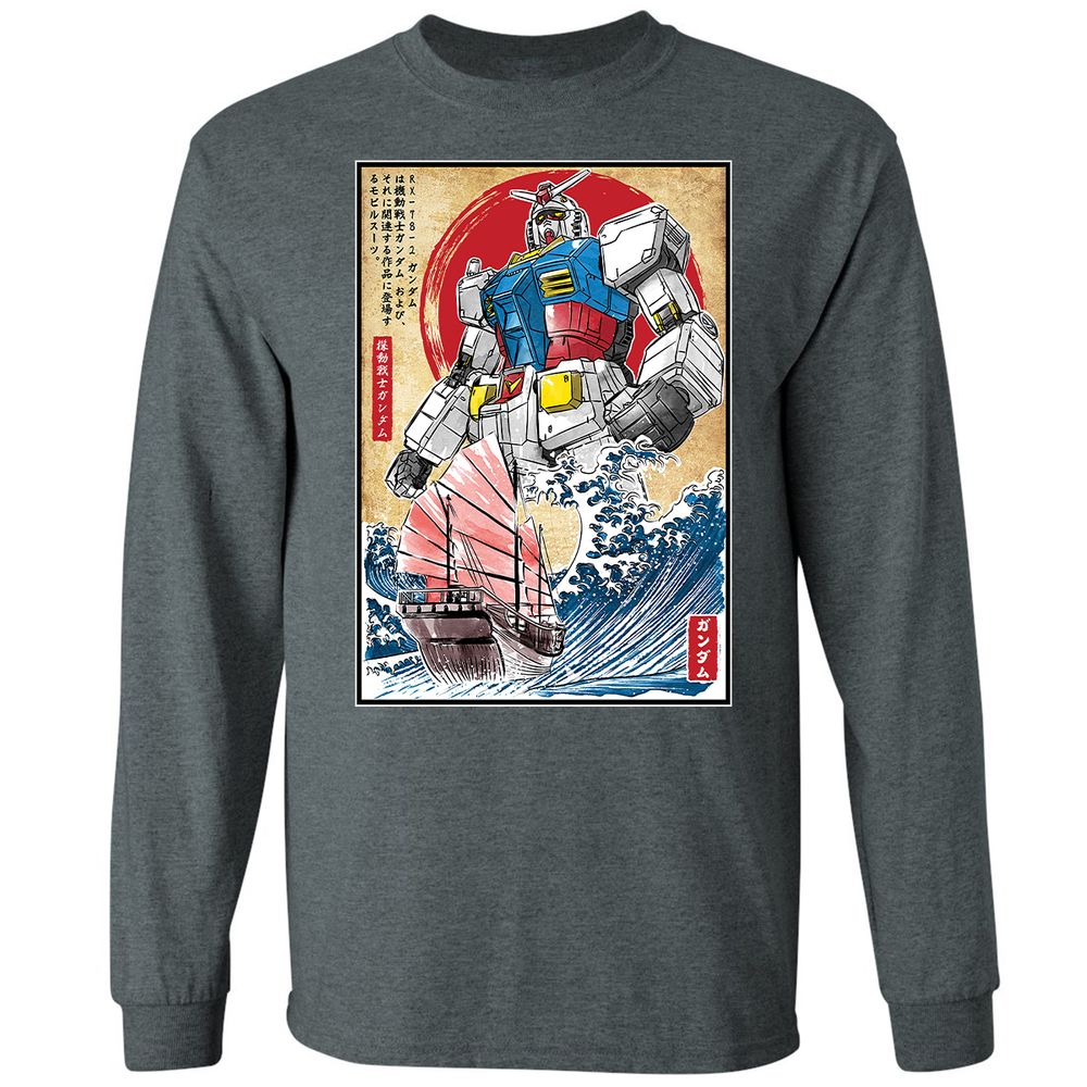 Long Sleeve T-Shirt - X5GTW9VY - Dark Heather - 15