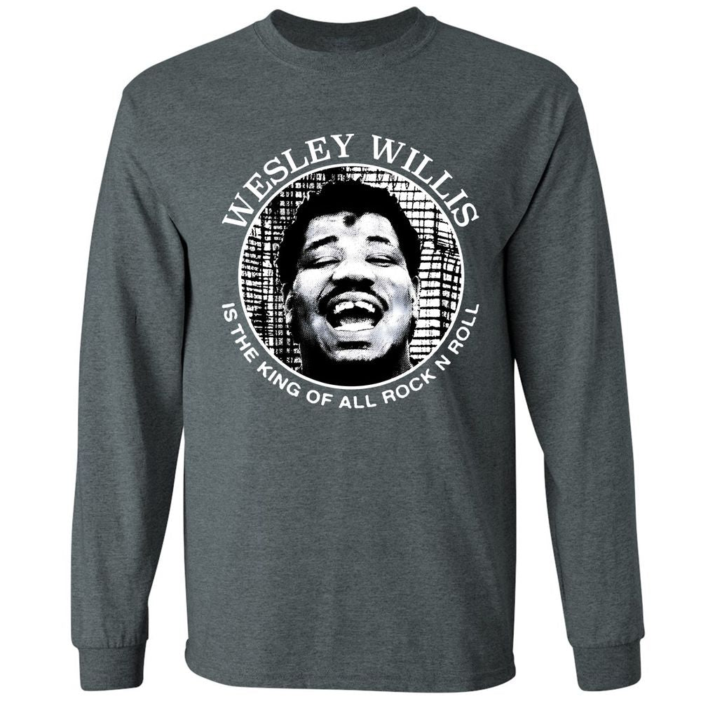Wesley Willis is the king - Dark Heather - 15