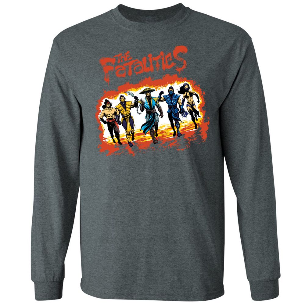Long Sleeve T-Shirt - H7U4TXAE - Dark Heather - 15