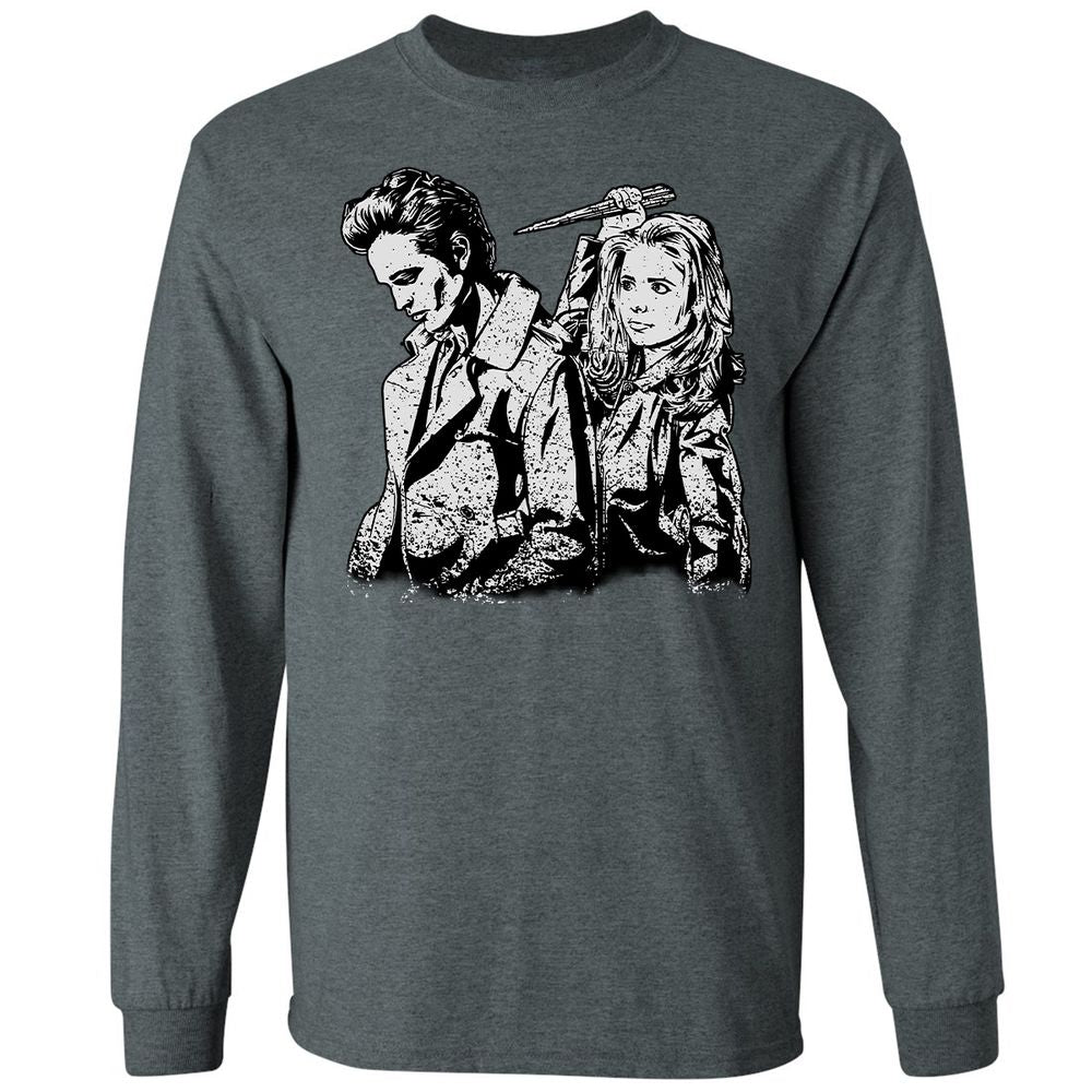 Long Sleeve T-Shirt - JPN14XJ2 - Dark Heather - 15