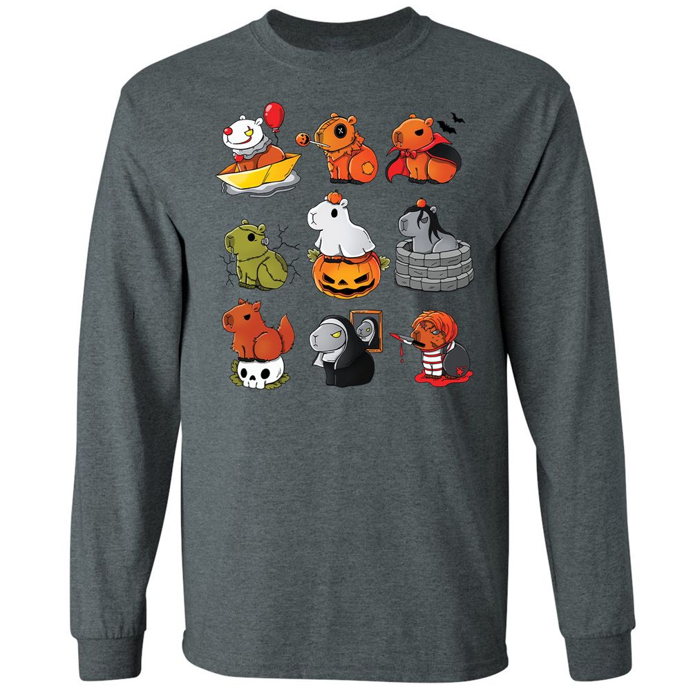 Long Sleeve T-Shirt - WPKRRE5L - Dark Heather - 15