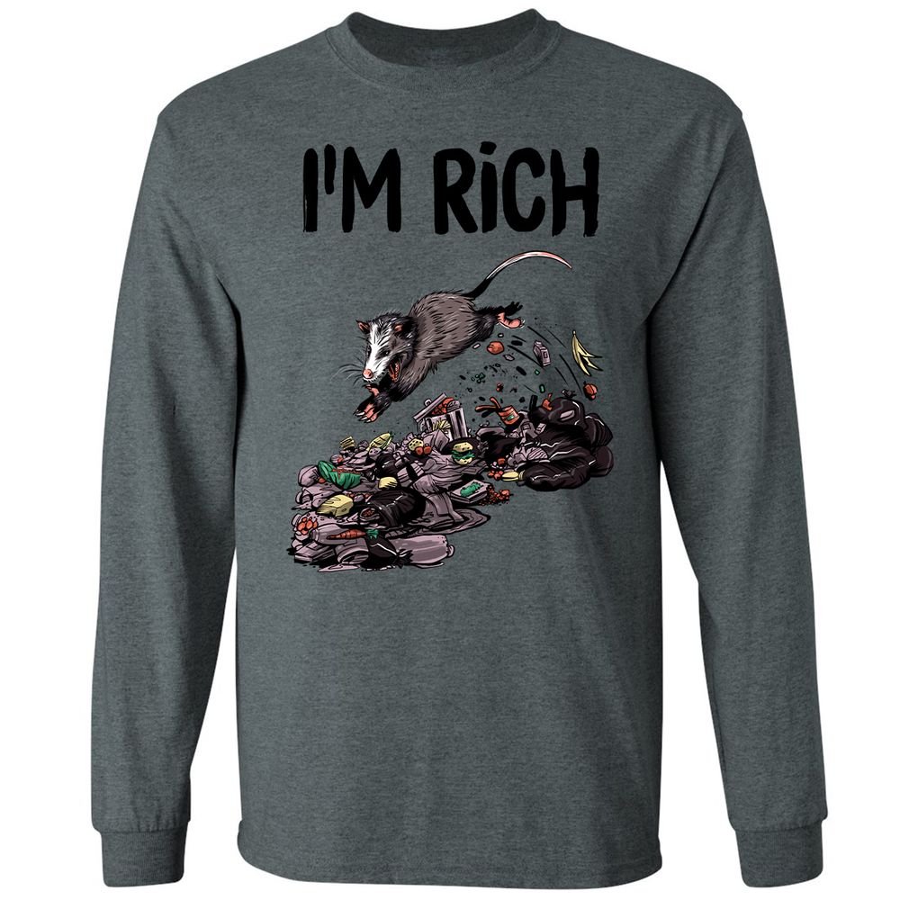 Long Sleeve T-Shirt - KTV3M69T - Dark Heather - 15