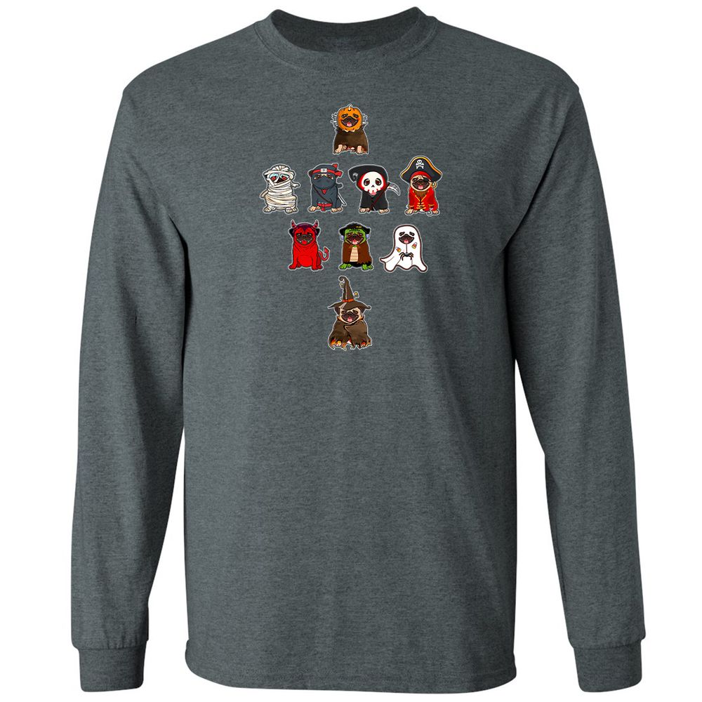 Long Sleeve T-Shirt - CEKJCESK - Dark Heather - 15