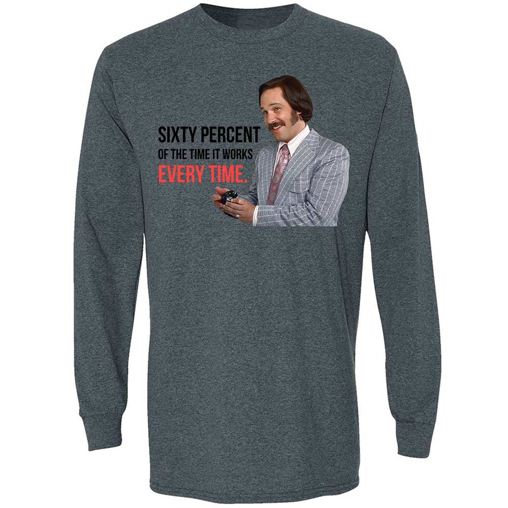 Long Sleeve T-Shirt - PNLNAYS6 - Dark Heather - 15