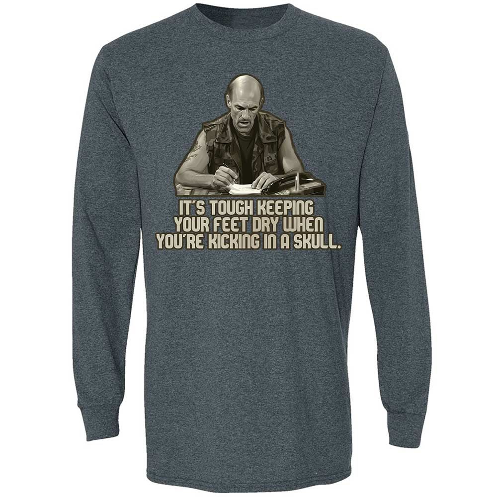 Long Sleeve T-Shirt - 3MAK9C4S - Dark Heather - 15