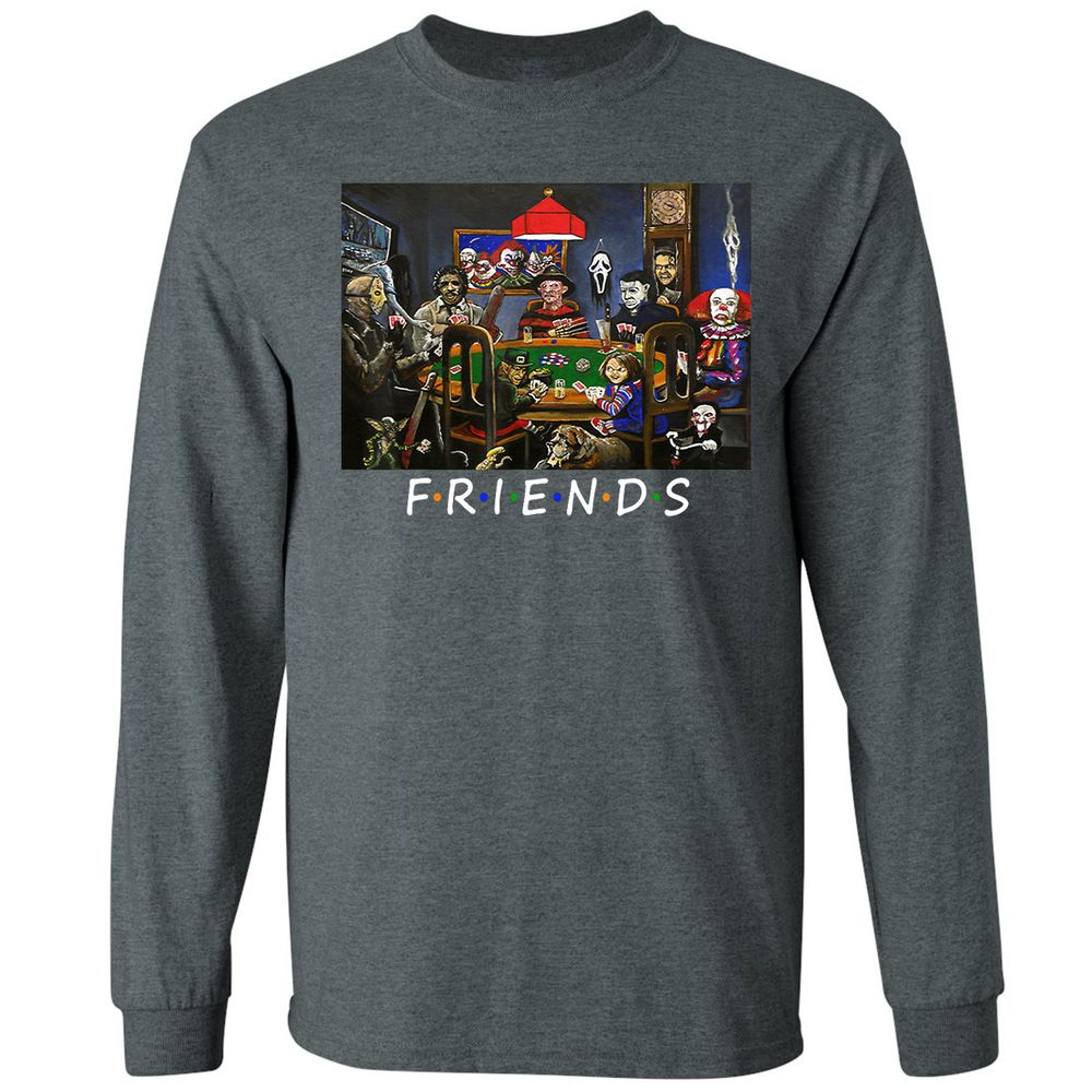 Long Sleeve T-Shirt - GK1MUKER - Dark Heather - 15