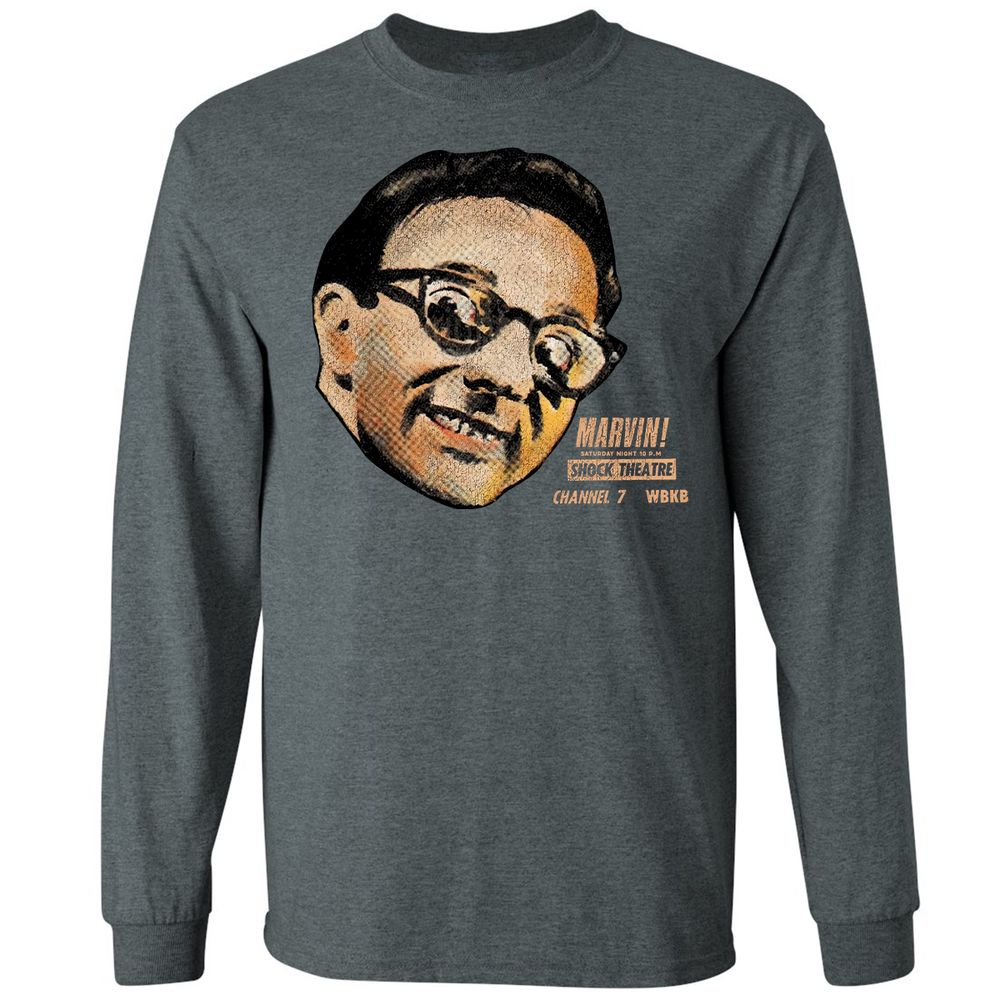 Long Sleeve T-Shirt - B1R8H8L4 - Dark Heather - 15