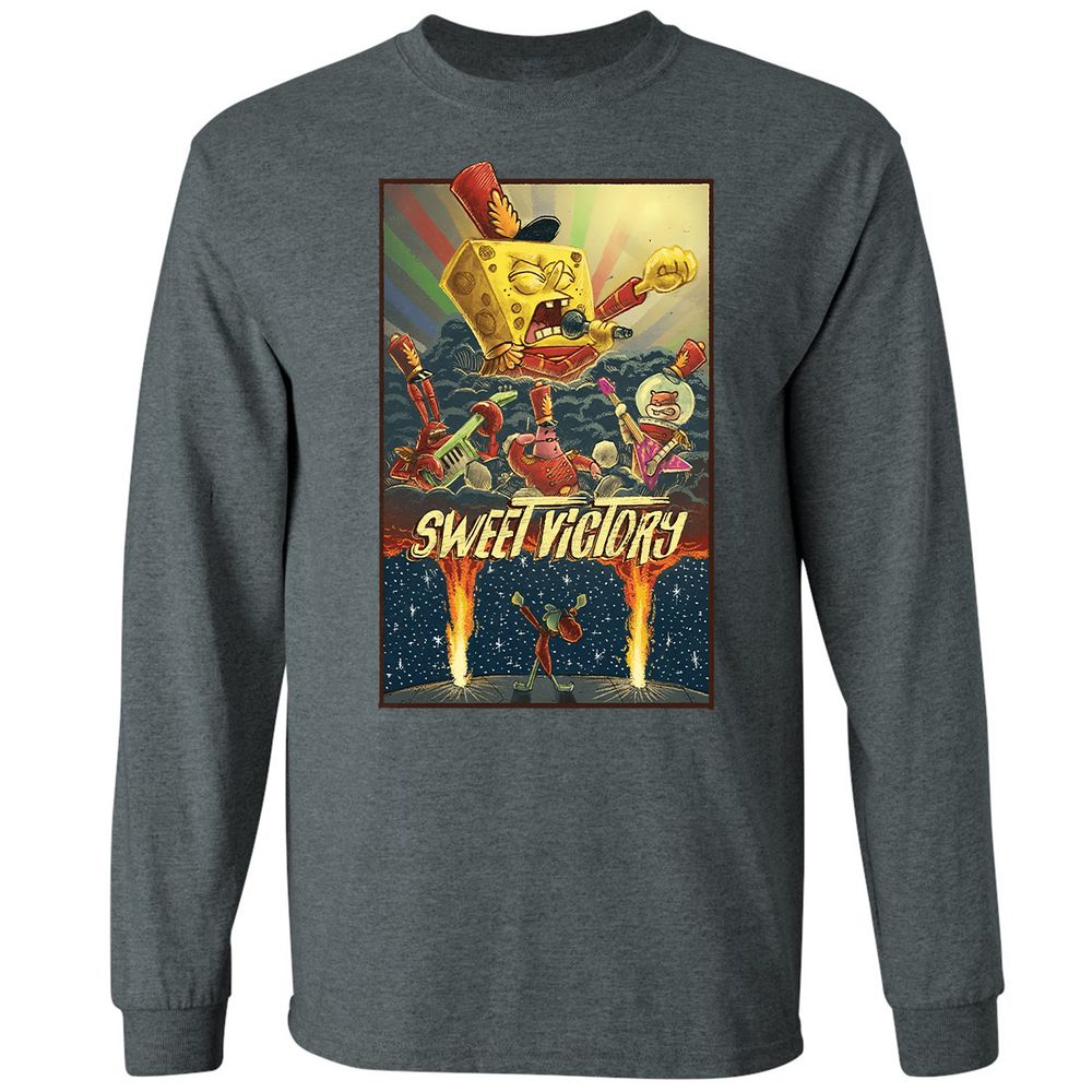 Long Sleeve T-Shirt - H1EQD94D - Dark Heather - 15