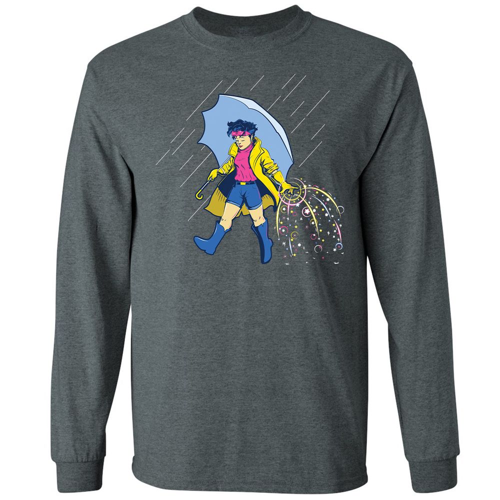 Long Sleeve T-Shirt - BDQHPEQ1 - Dark Heather - 15