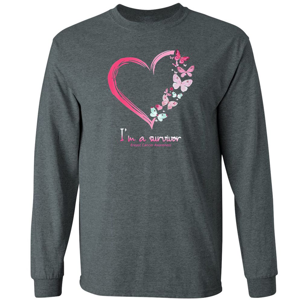 Long Sleeve T-Shirt - GECHJ9PL - Dark Heather - 15
