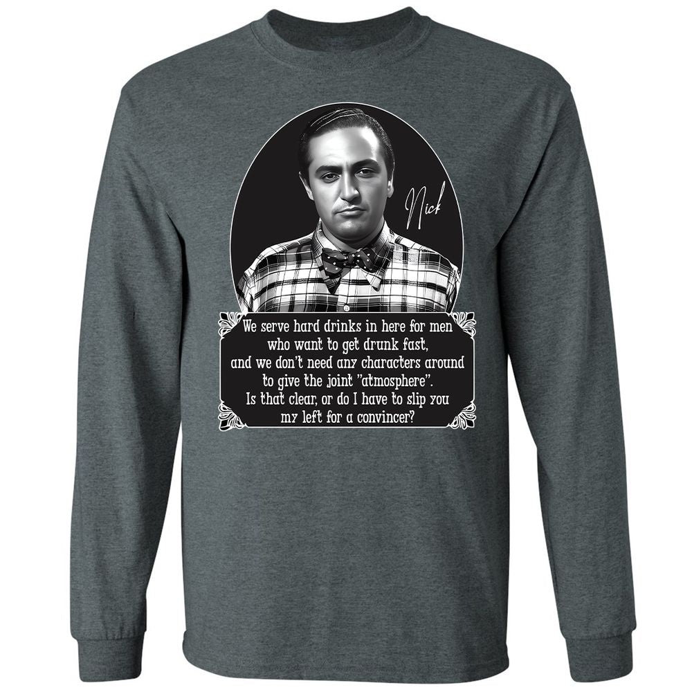 Long Sleeve T-Shirt - LTKMSHEH - Dark Heather - 15