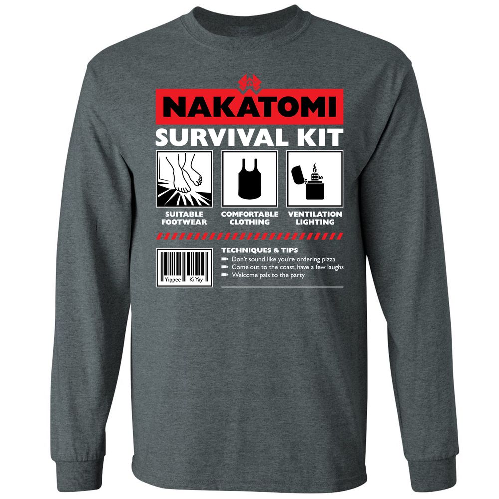 Long Sleeve T-Shirt - SKBS9EKK - Dark Heather - 15