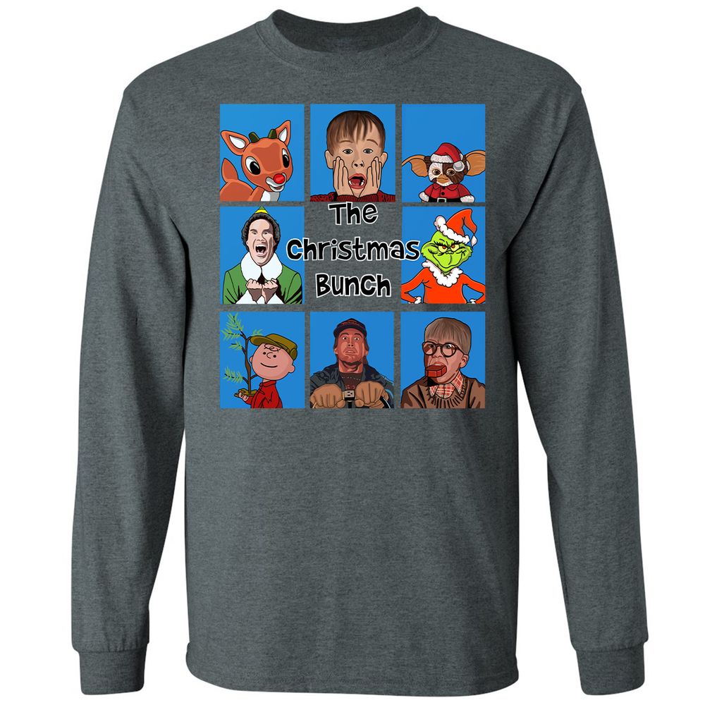 Long Sleeve T-Shirt - MSPHDW3Y - Dark Heather - 15