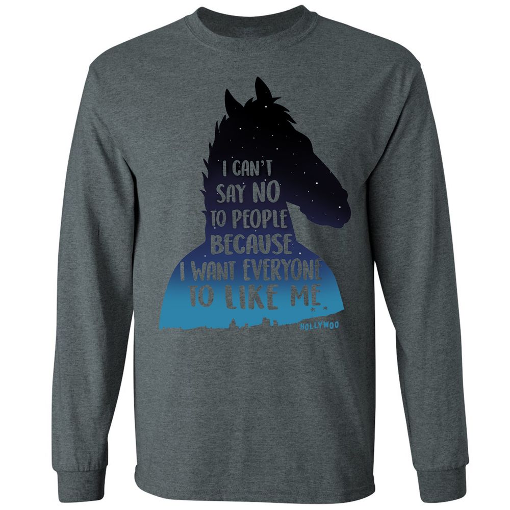 Long Sleeve T-Shirt - JLF587SS - Dark Heather - 15