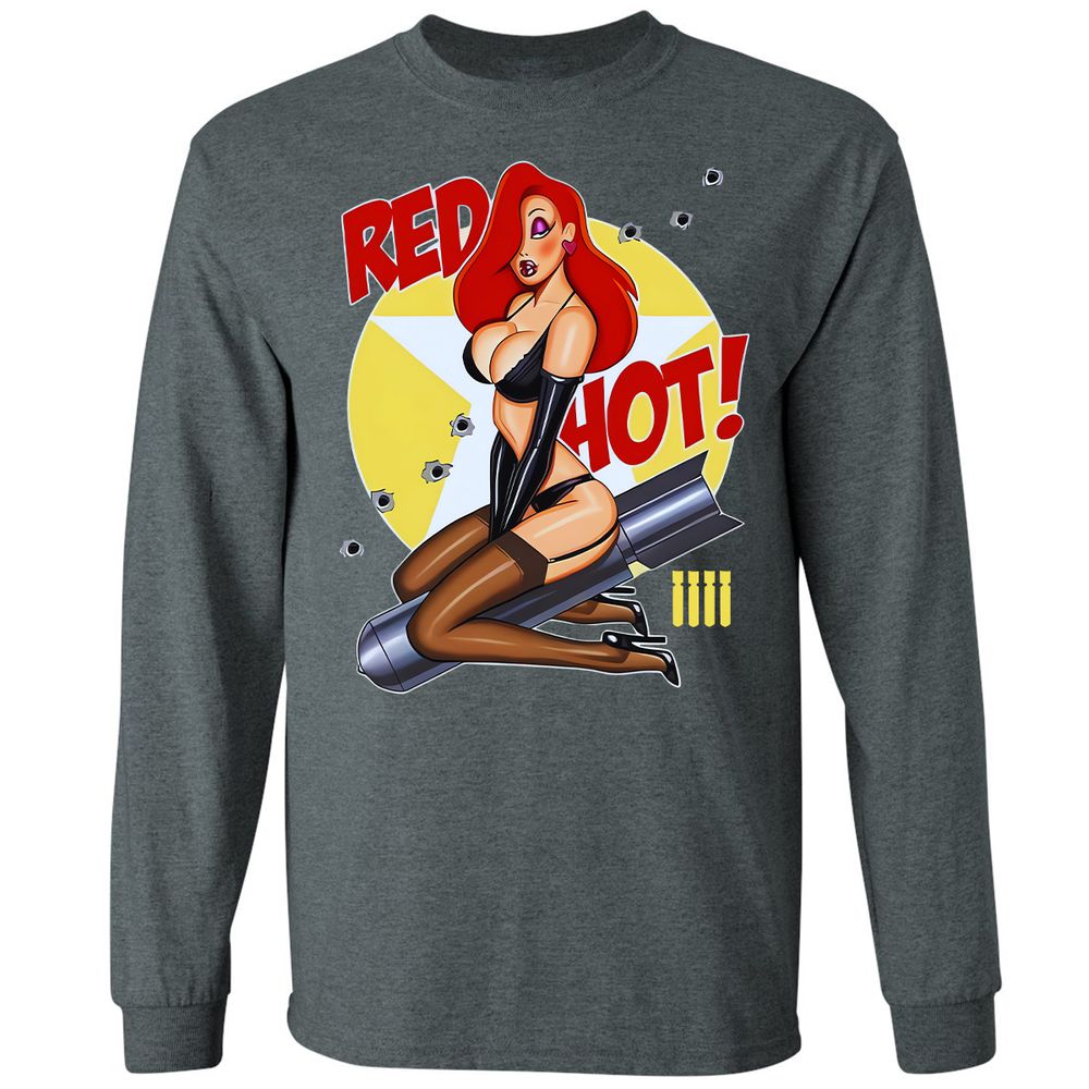 Long Sleeve T-Shirt - AH6XQ1EM - Dark Heather - 15