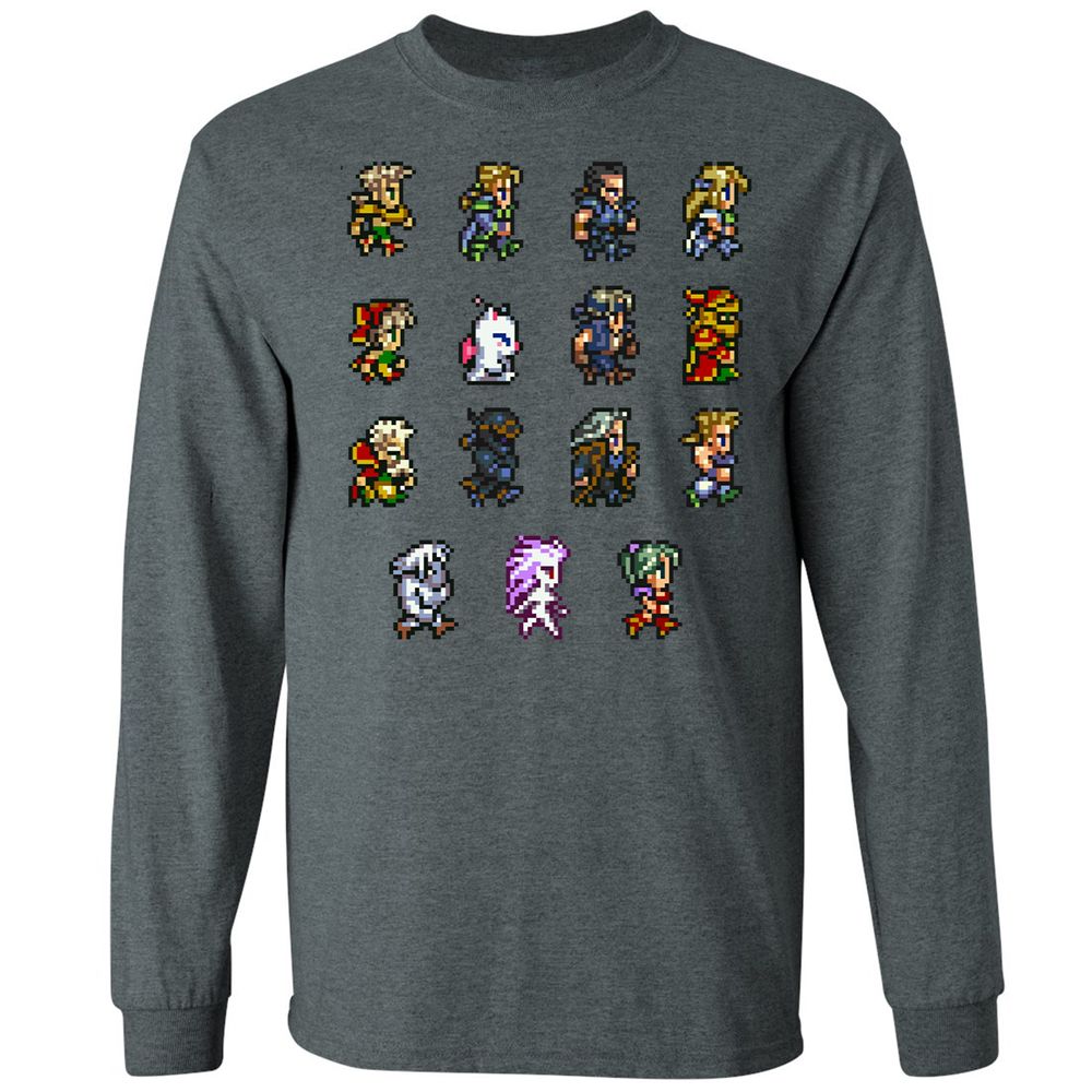 Long Sleeve T-Shirt - GE77SPY4 - Dark Heather - 15