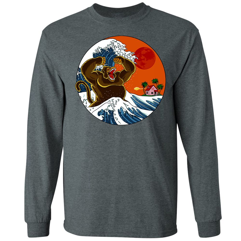 Long Sleeve T-Shirt - KAMM9BFH - Dark Heather - 15