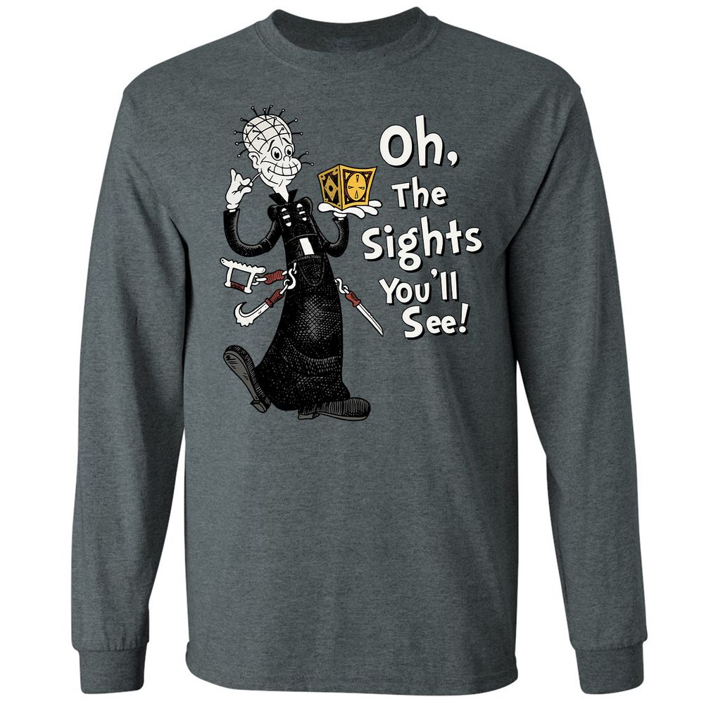 Long Sleeve T-Shirt - ANSQGTFA - Dark Heather - 15