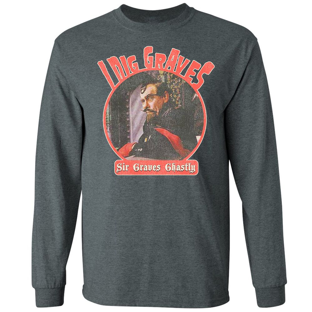 Long Sleeve T-Shirt - HJX9KPJW - Dark Heather - 15