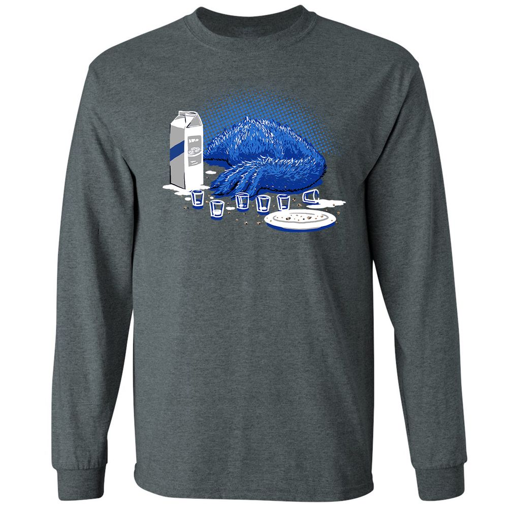 Long Sleeve T-Shirt - FE7VP5UH - Dark Heather - 15