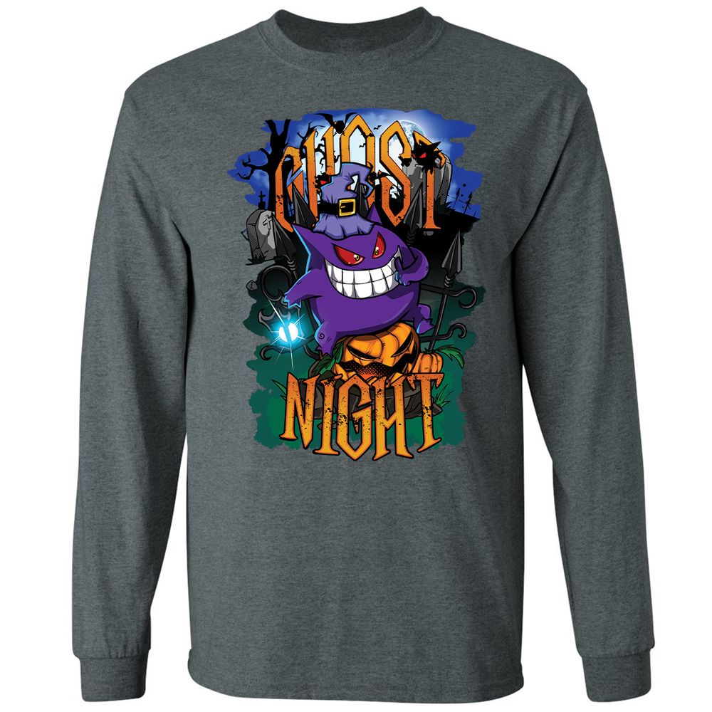 Long Sleeve T-Shirt - S2QFNXTC - Dark Heather - 15