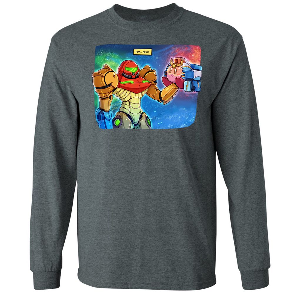 Long Sleeve T-Shirt - DEN214MQ - Dark Heather - 15