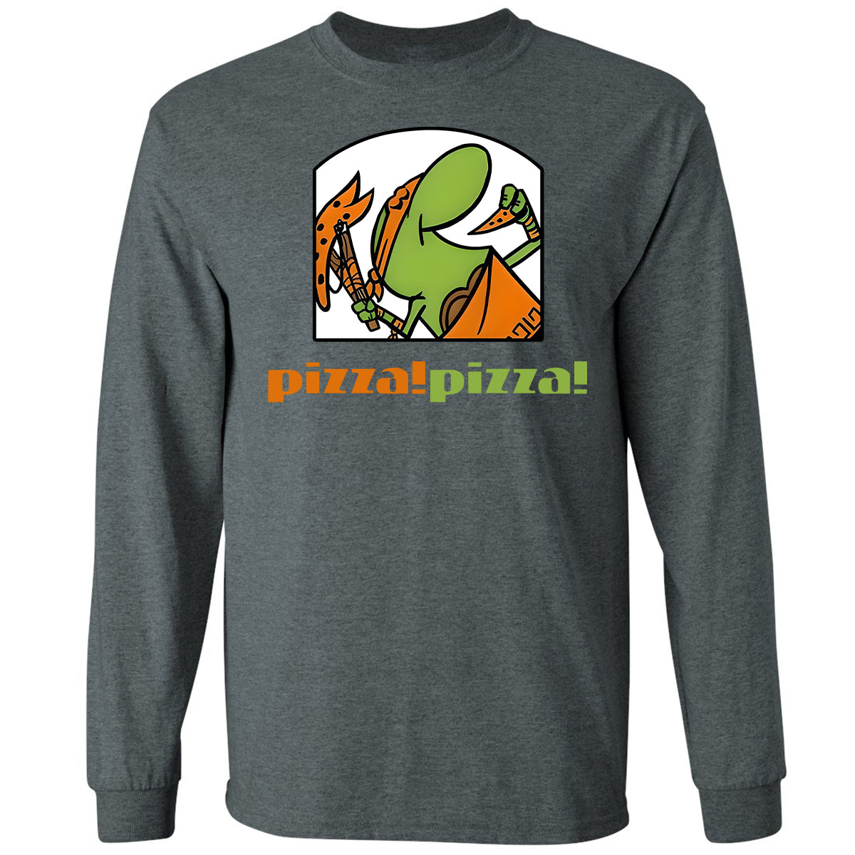 Long Sleeve T-Shirt - N6J7BRZP - Dark Heather - 15