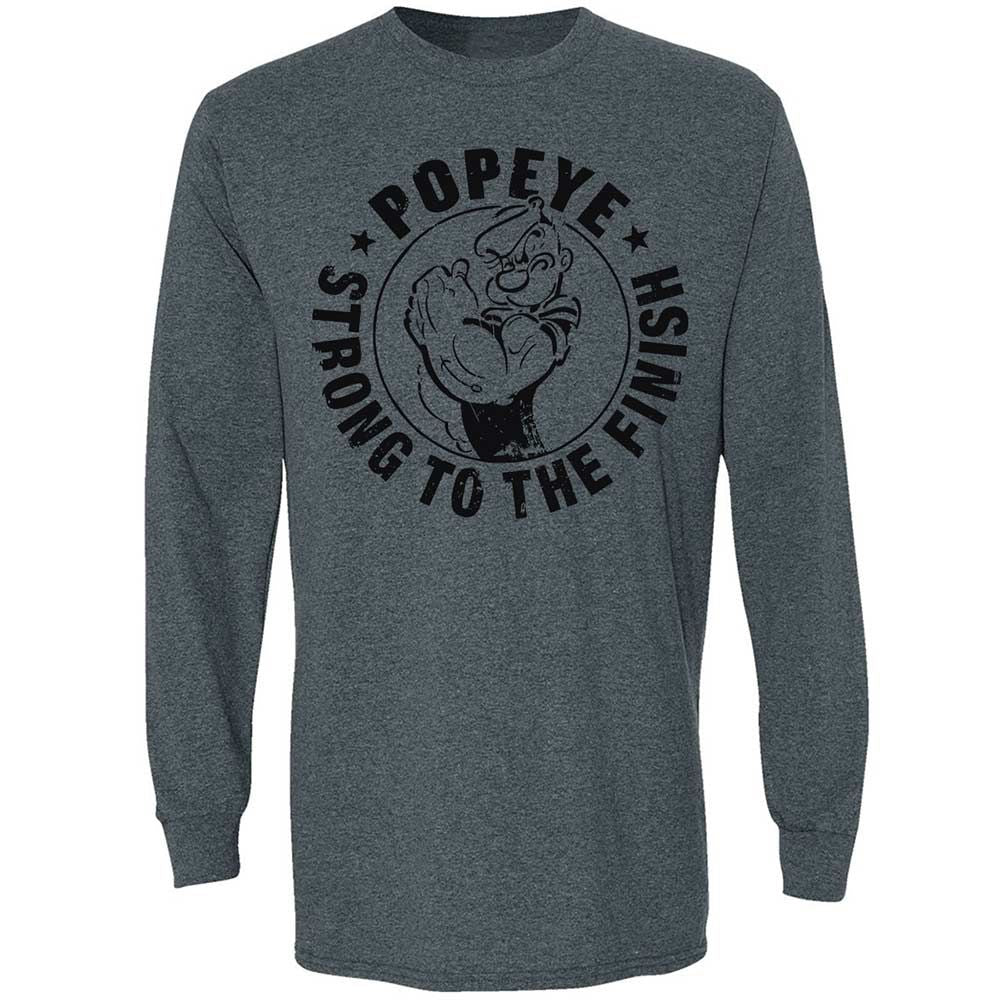 Long Sleeve T-Shirt - 53PCX4ZN - Dark Heather - 15