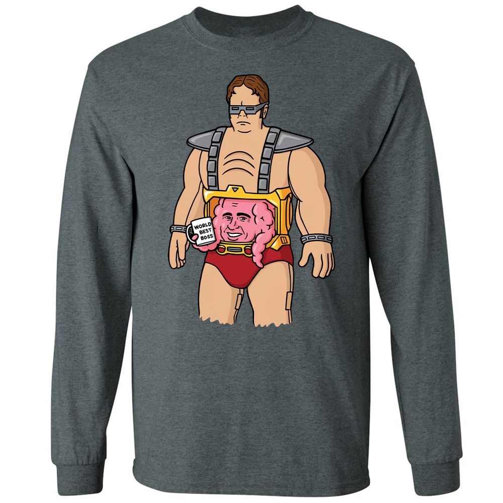 Long Sleeve T-Shirt - B5WGEDB8 - Dark Heather - 15