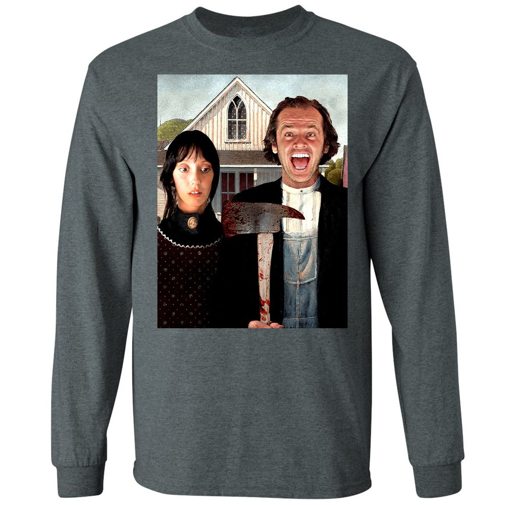 Long Sleeve T-Shirt - PAHGRBUD - Dark Heather - 15