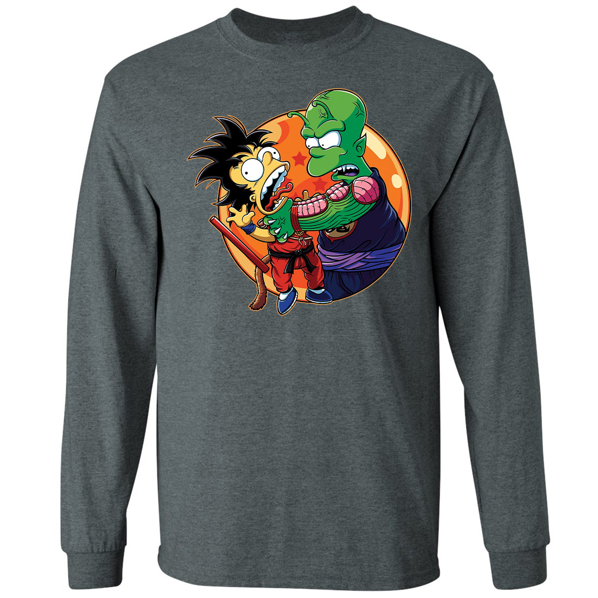 Long Sleeve T-Shirt - LDUVPF6Q - Dark Heather - 15