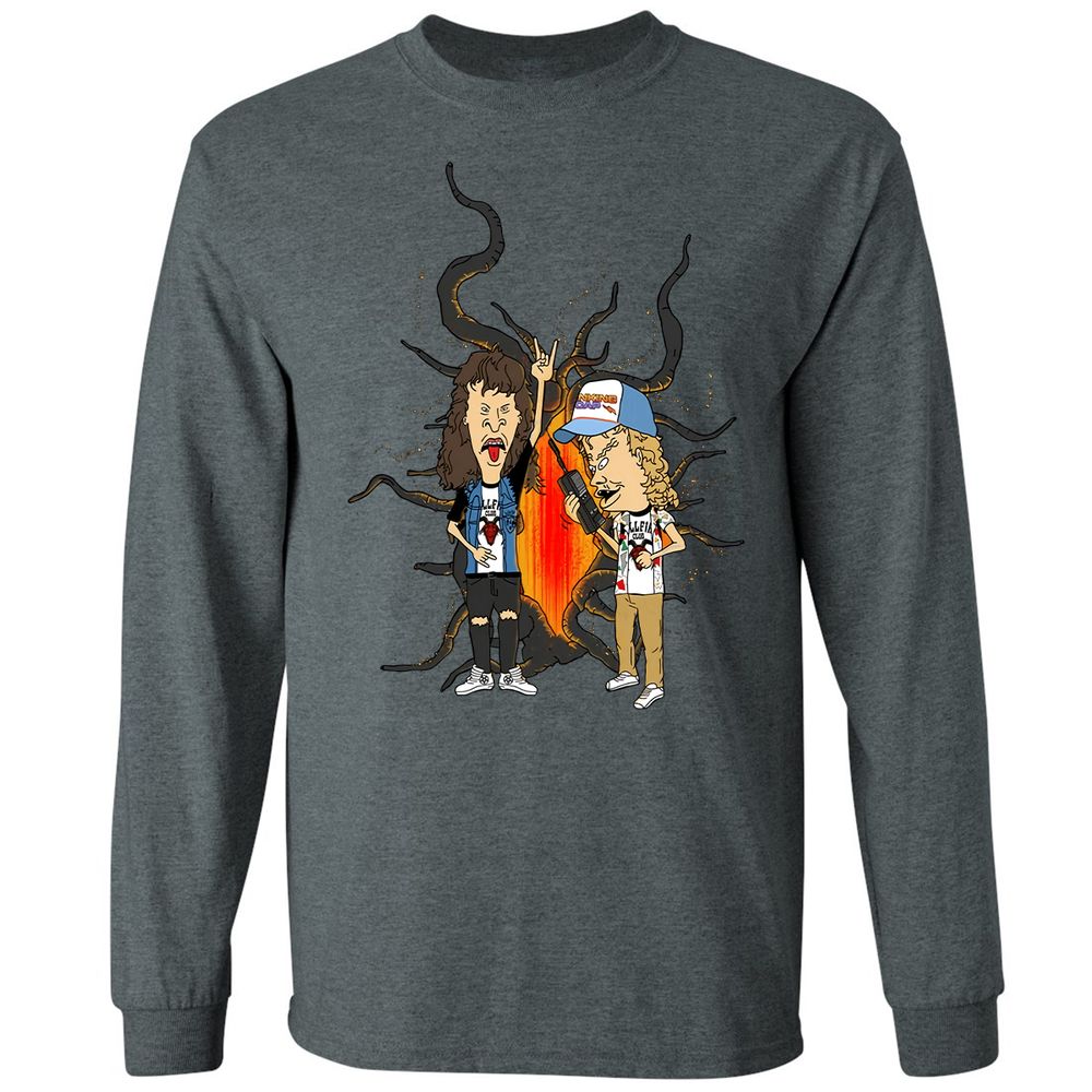 Long Sleeve T-Shirt - R7XD3M28 - Dark Heather - 15