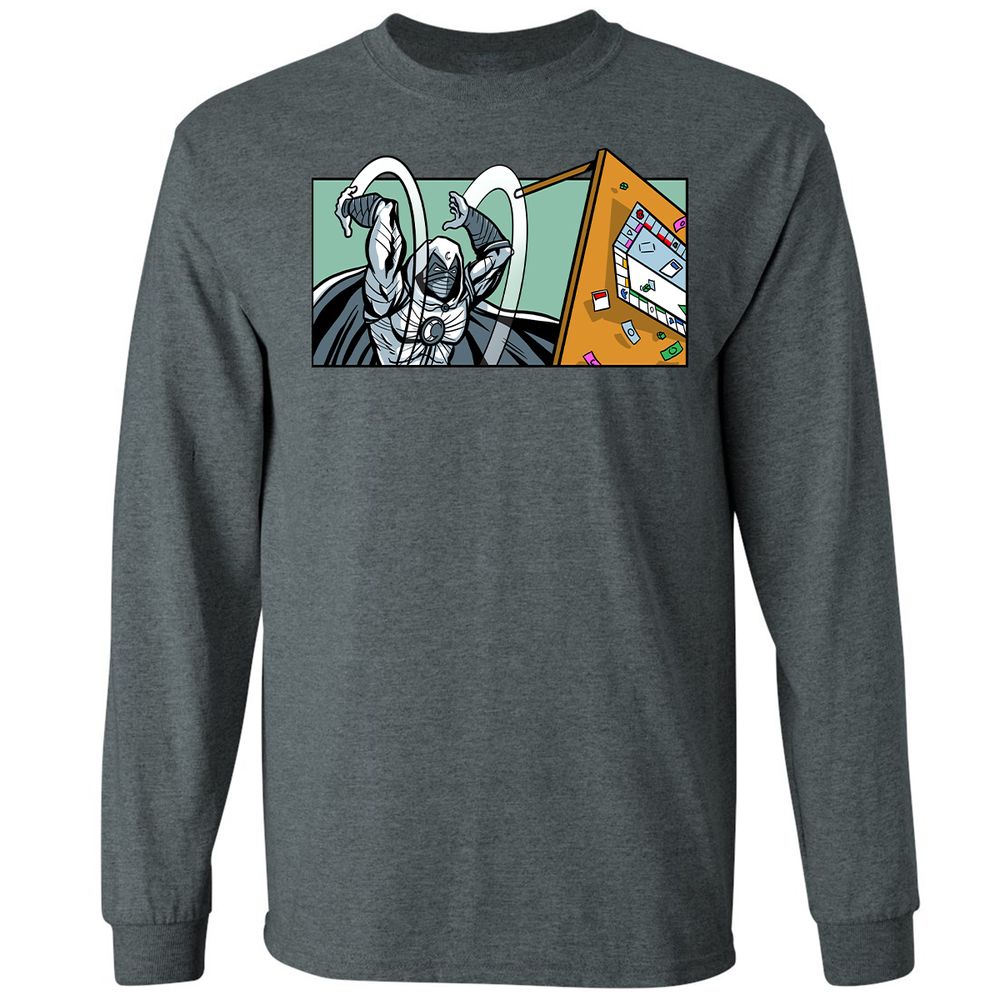 Long Sleeve T-Shirt - QRD4CUQV - Dark Heather - 15