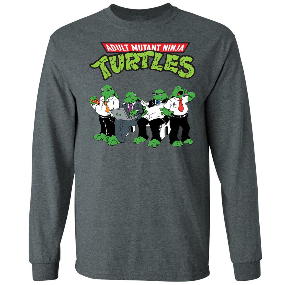 Long Sleeve T-Shirt - BANAX1GP - Dark Heather - 15